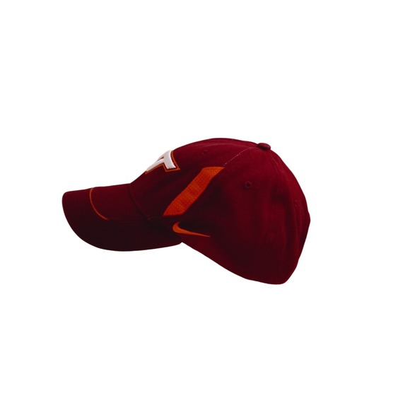 Nike Virginia Tech VT Hokies Team Football Hat Adult  Fitted Cap - Picture 2 of 6